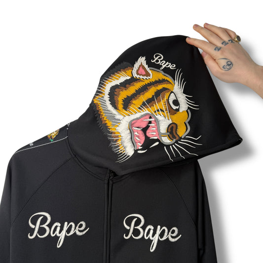 A Bathing Ape Zip-up Hoodie Black