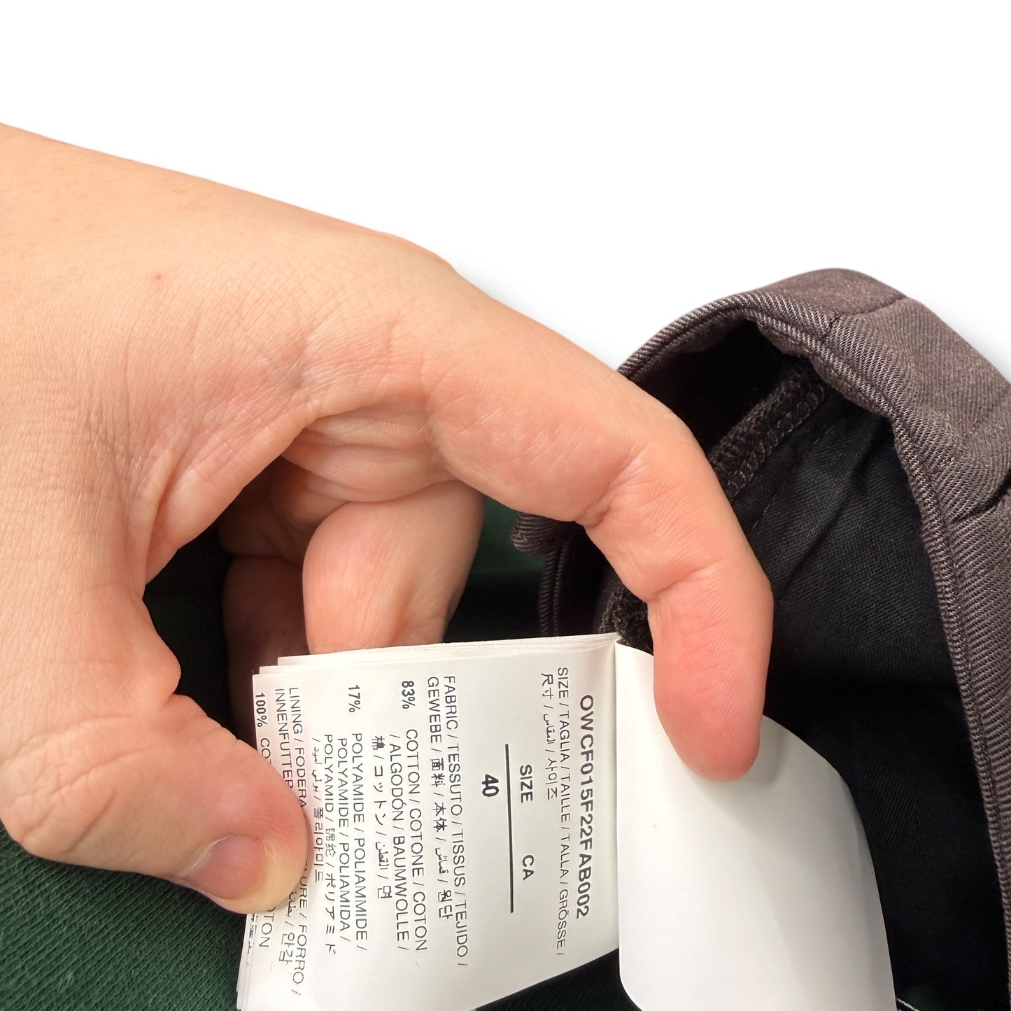 Off-white Cargo Pants Black