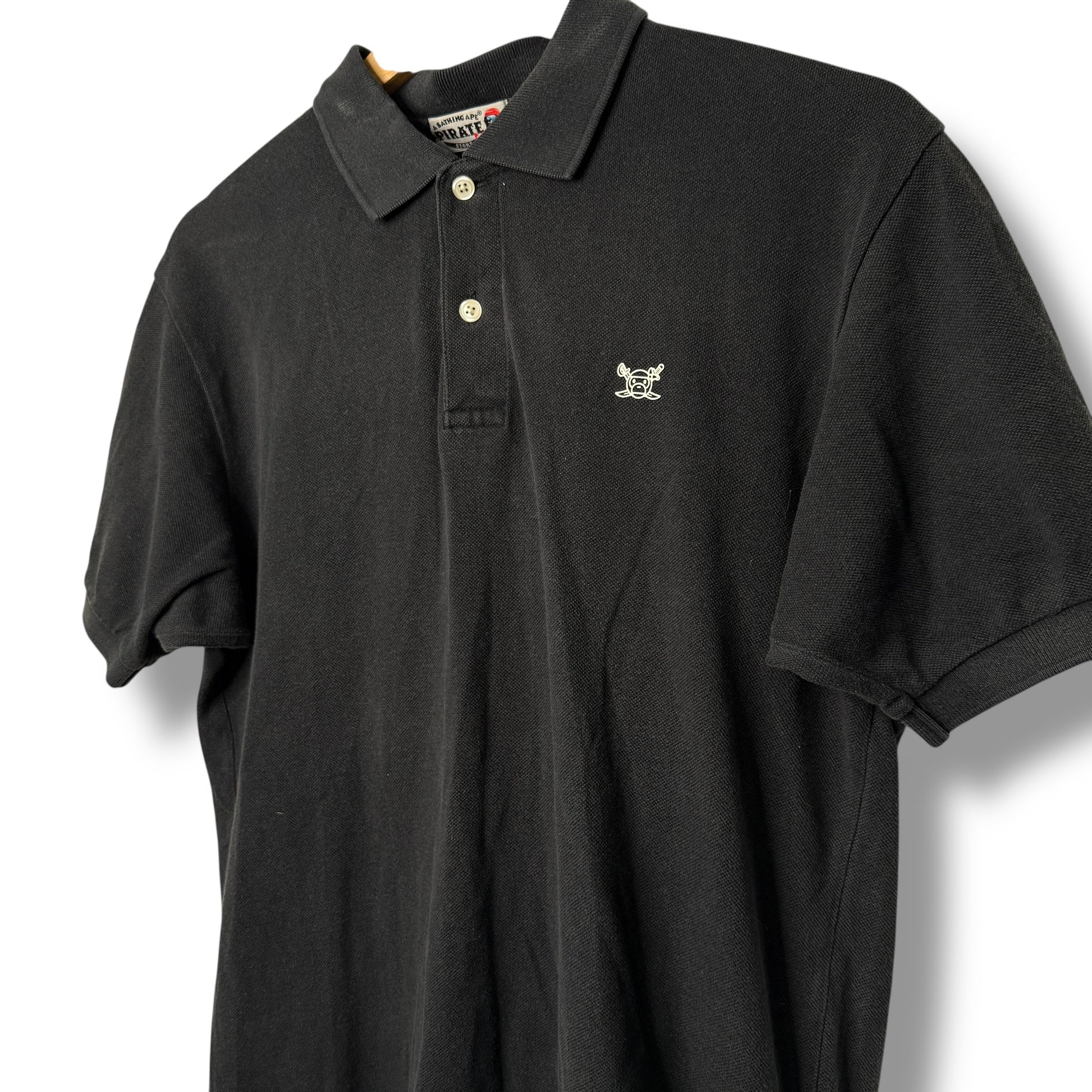 A Bathing Ape Polo Shirt Black