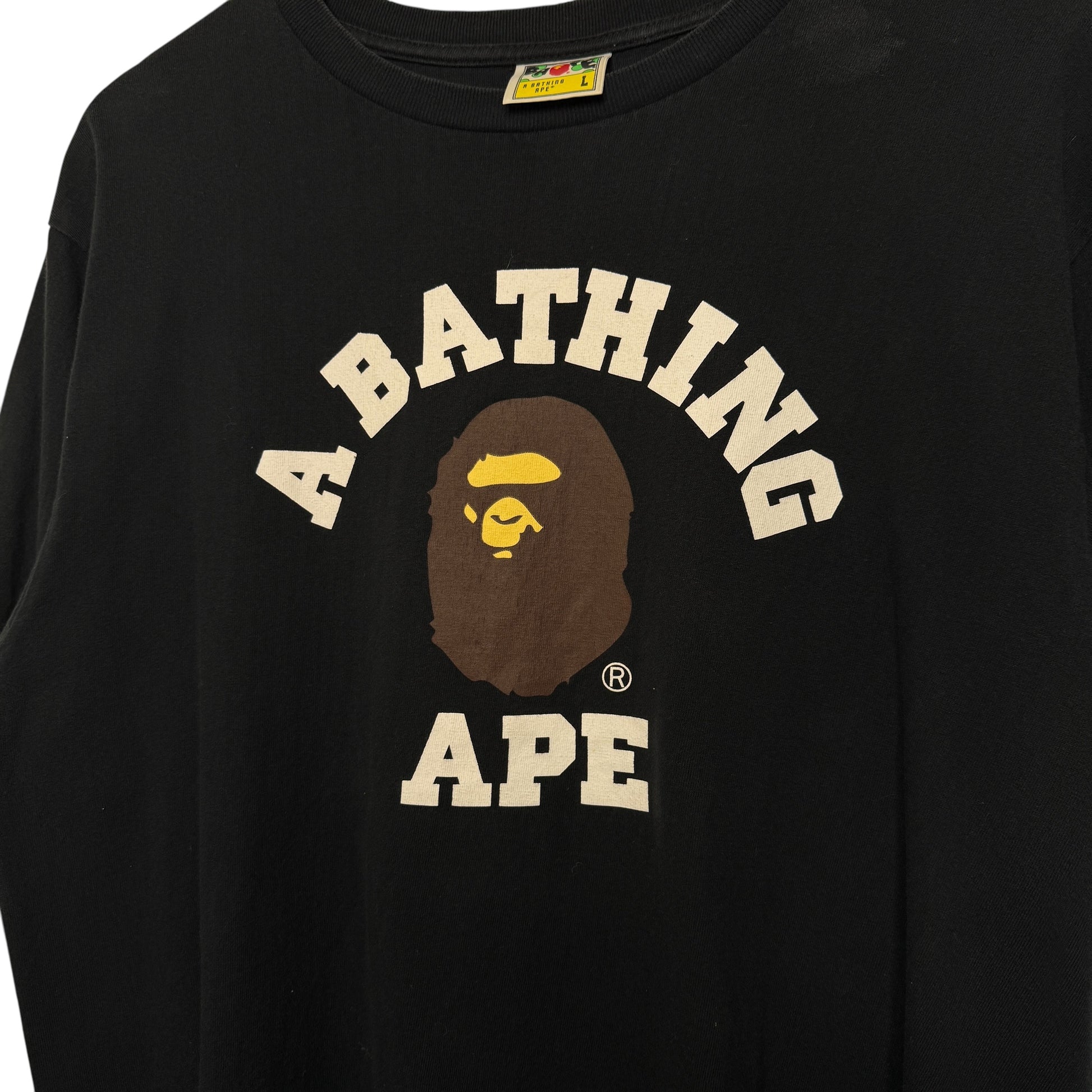 A Bathing Ape (bape) Graphic T-shirt Black