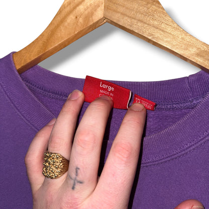 Supreme Sweatshirt Purple