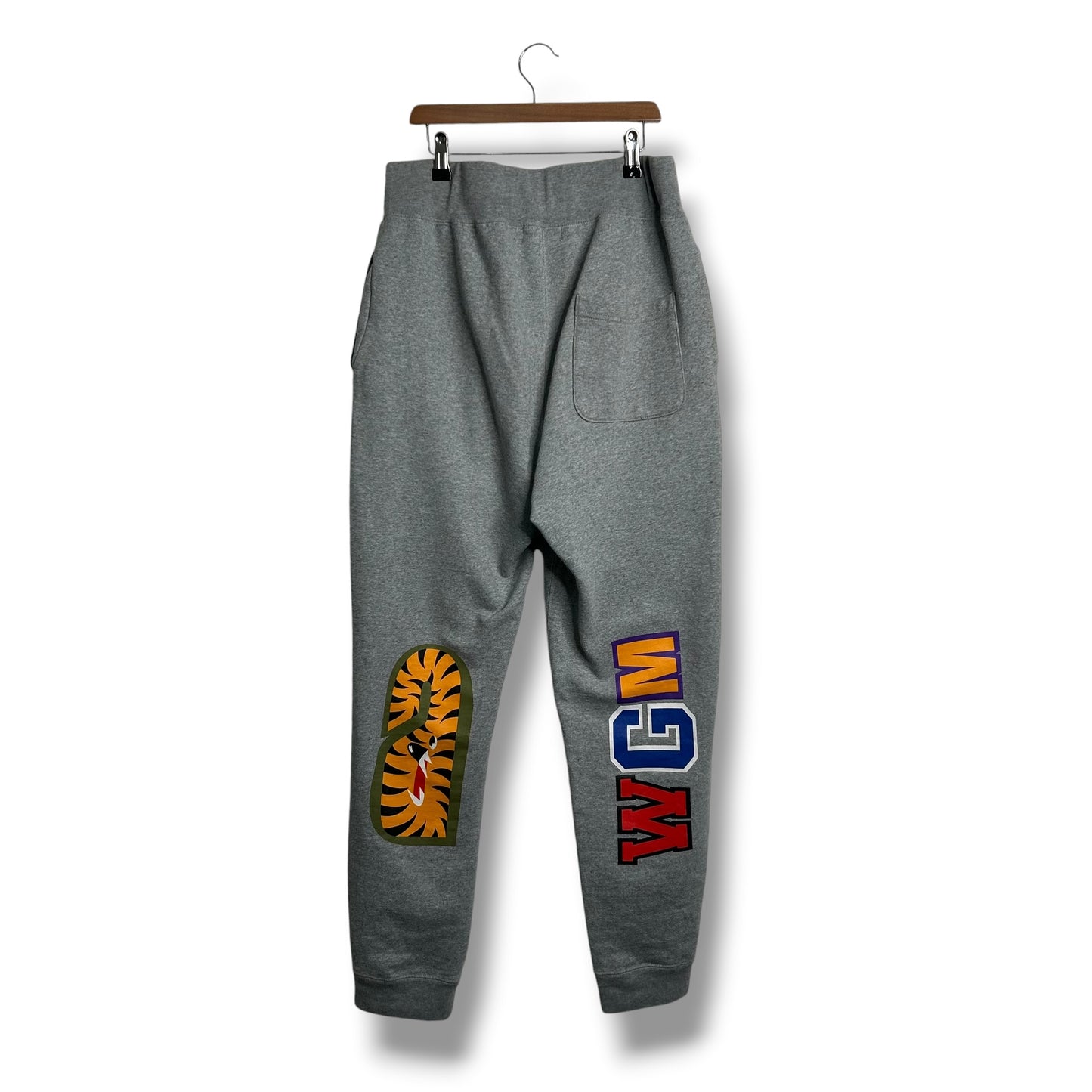 A Bathing Ape Sweatpants Grey Medium
