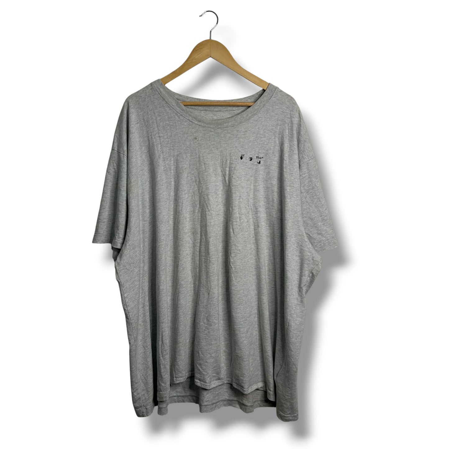Off-white Graphic T-shirt Grey XXL