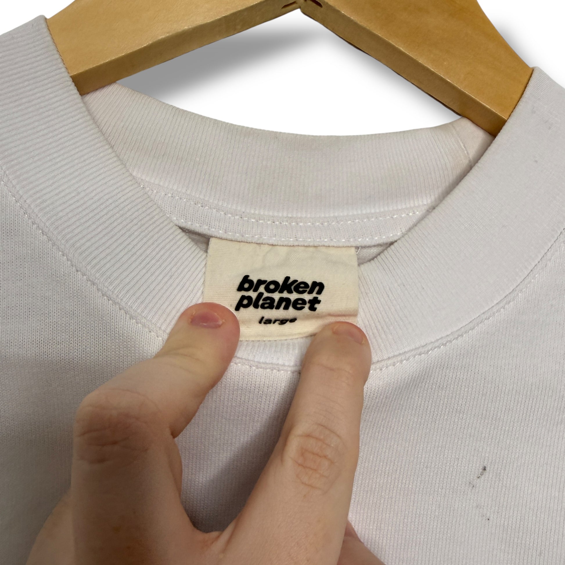 Broken Planet T-shirt White