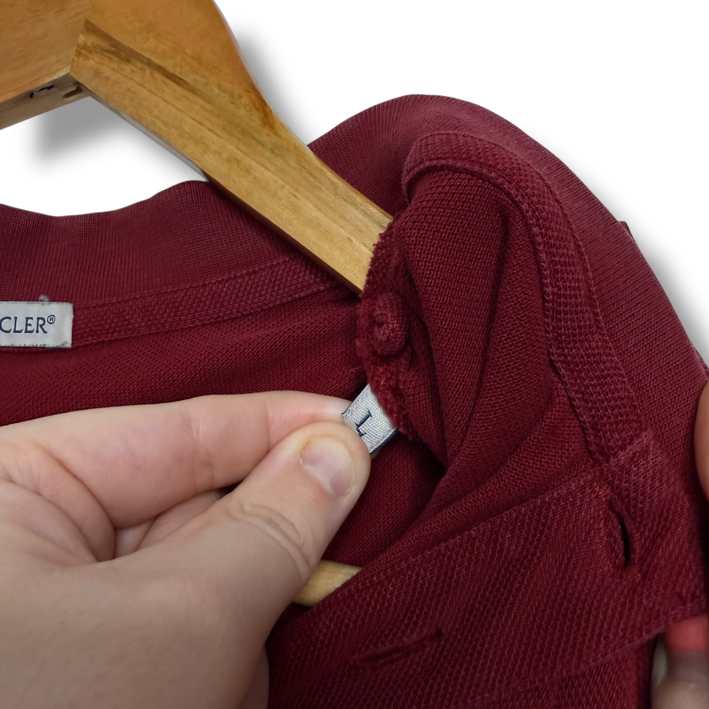 Moncler Polo Shirt Red