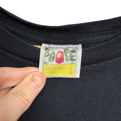 A Bathing Ape (bape) Graphic T-shirt Black